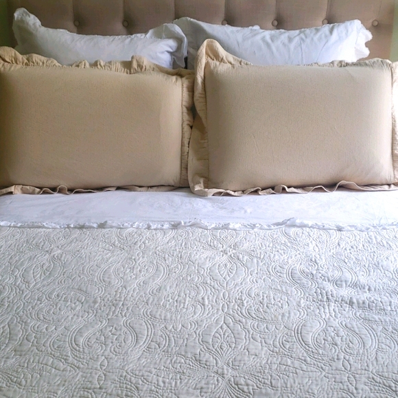 Ralph Lauren Ruffled Pillow Shams